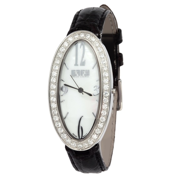 White 1.62 Ct Of Diamonds Unisex Luxury New Watch main image 6